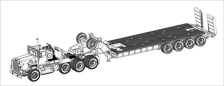 85524 M911 C-Het mit Talbert 64T Trailer