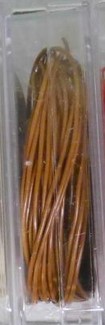 Lux 8965 Kupferlitze braun 0,06 mm² - 3 m