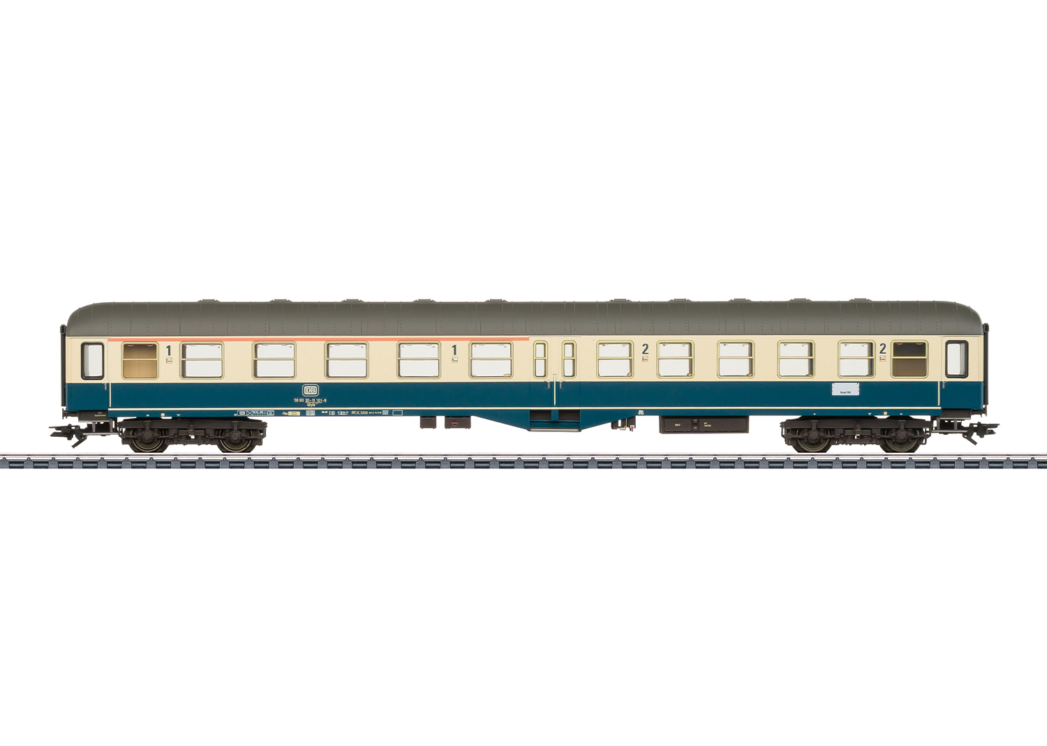 43127 DB Eilzugwagen ABylb411 1./2.Kl. Ep.4