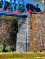 Kibri 37672 Viadukt-Brückenköpfe, 2 St. N/Z