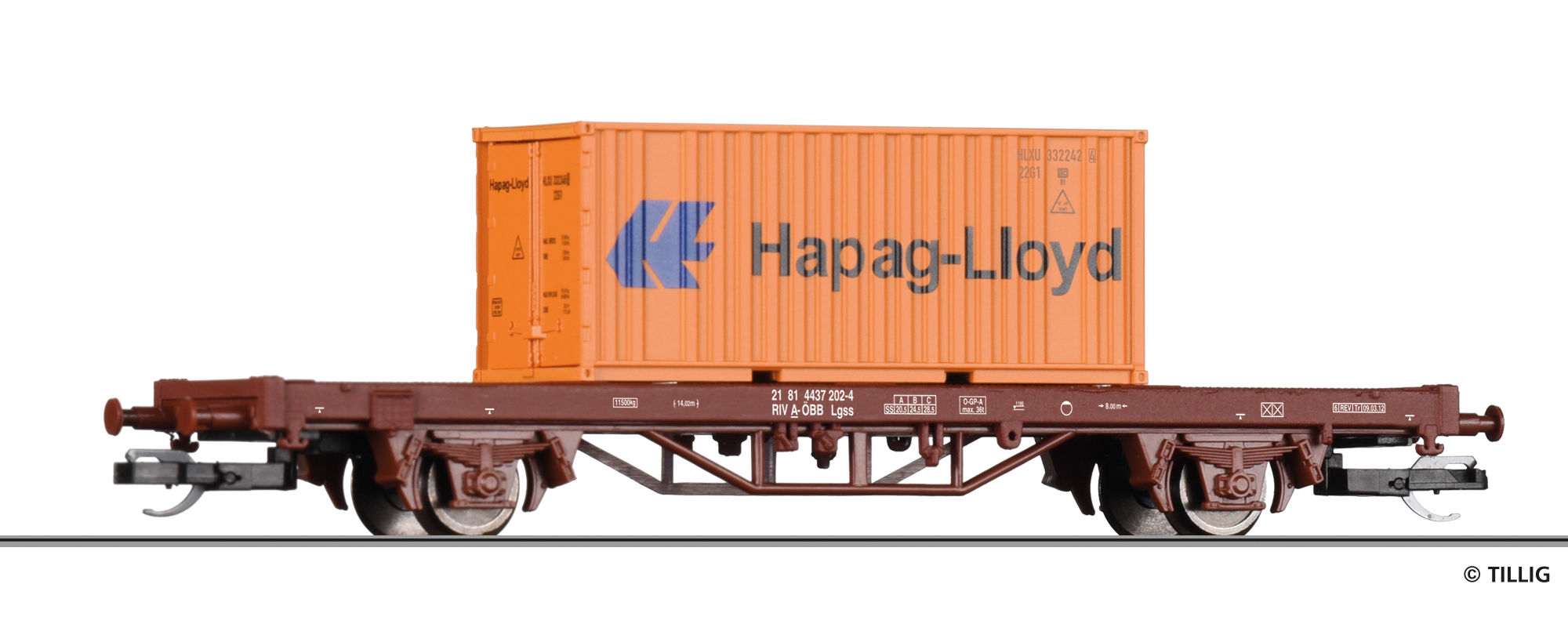 17485 START-Containertragwagen der ÖBB Ep.6
