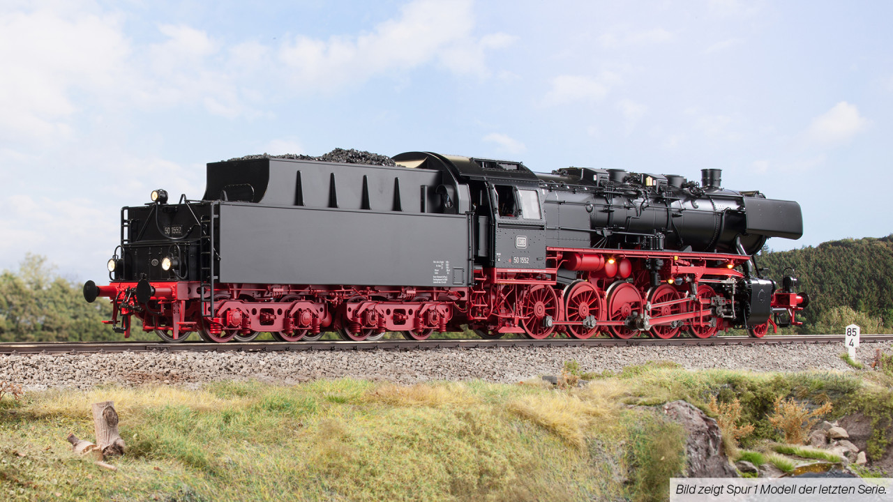 KM1 105069 DB Dampflok BR 50 1552 Ep.3b