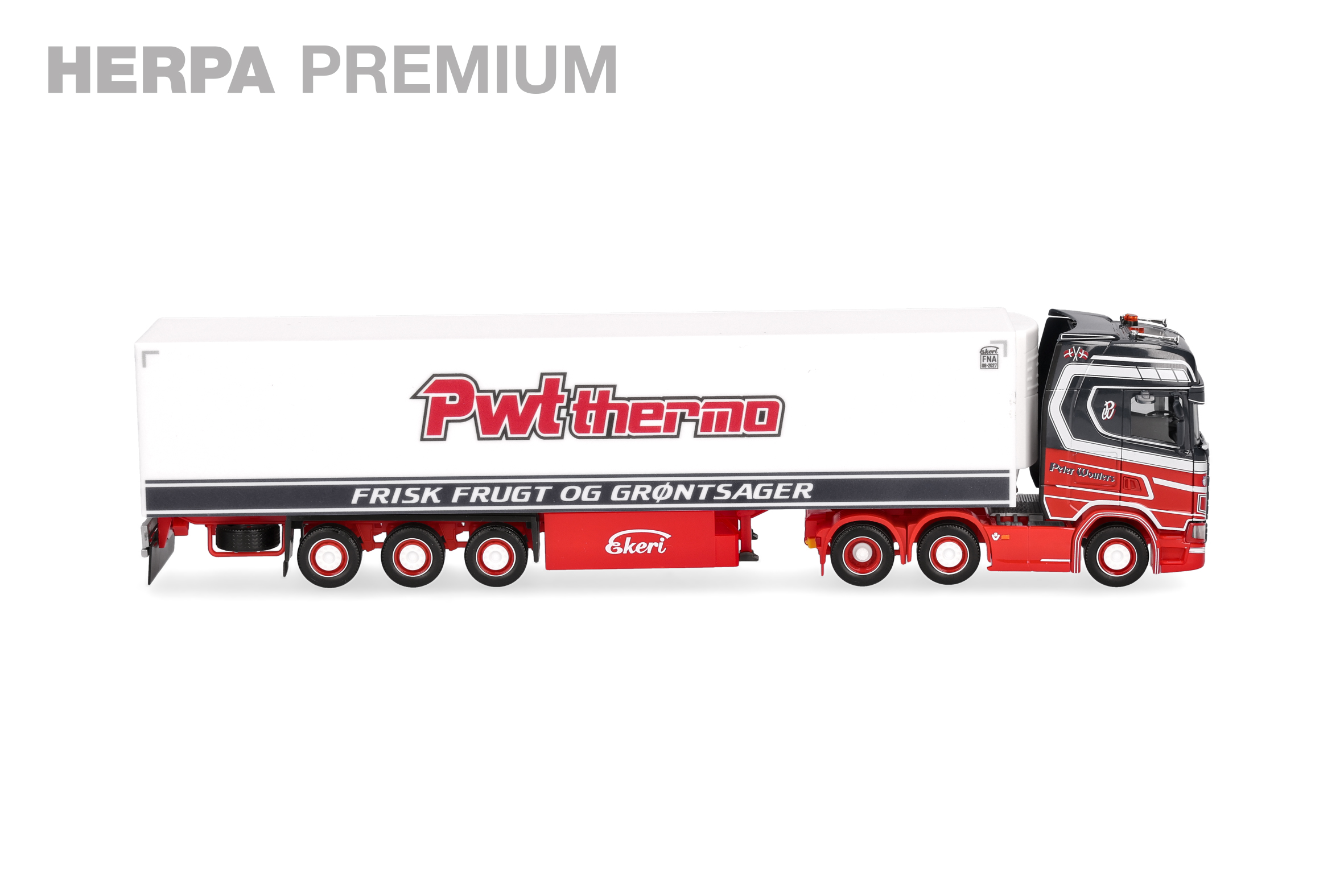 Herpa 960724 PREMIUM: Scania CS20 HD KSZ Peter Wouter