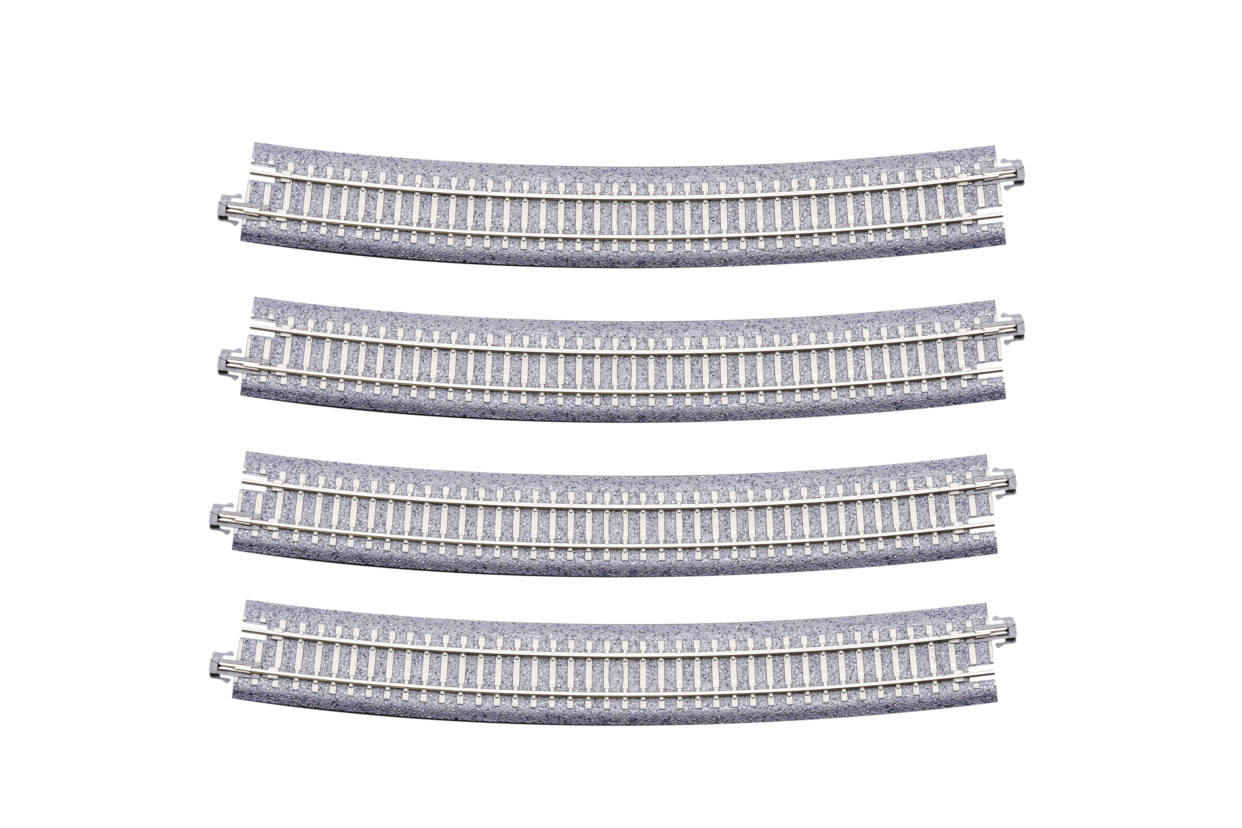 20-152 Gebogenes Gleis R718 mm 15° Betonschwell