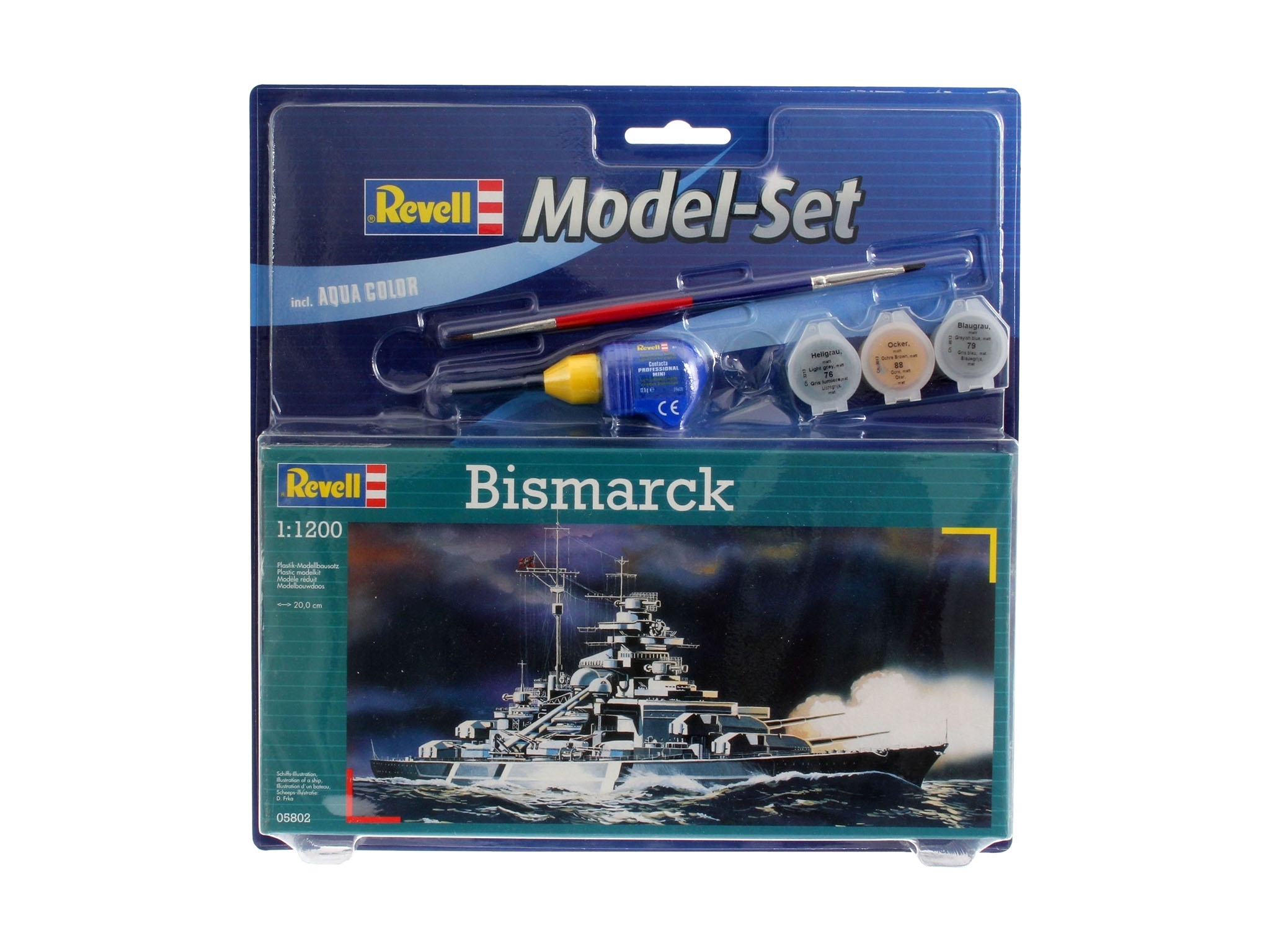 65802 ModelSet: Schlachtschiff Bismarck