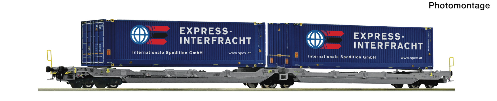 6600486 Ermewa Doppel-Taschenwagen T3000e Ep.6