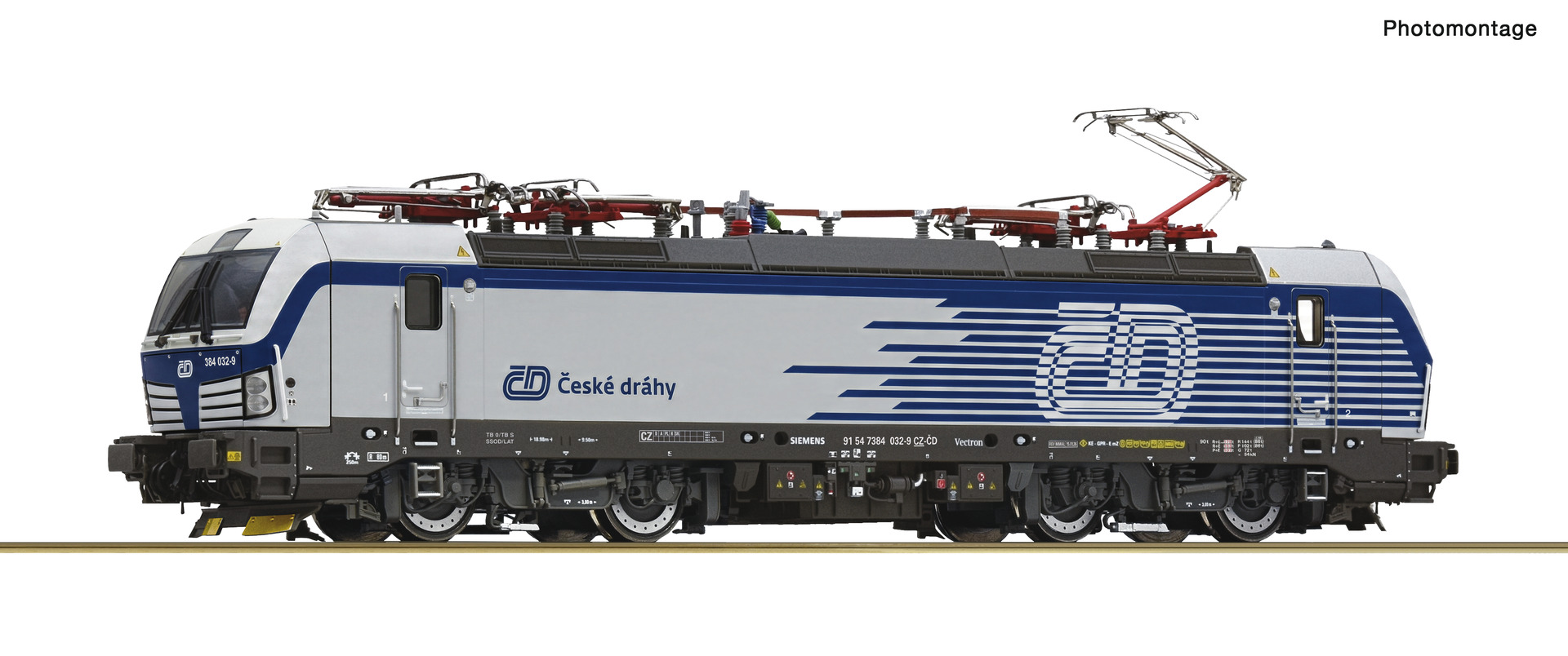 Roco 7520268 CD E-Lok 384 032-9 Ep.6 AC