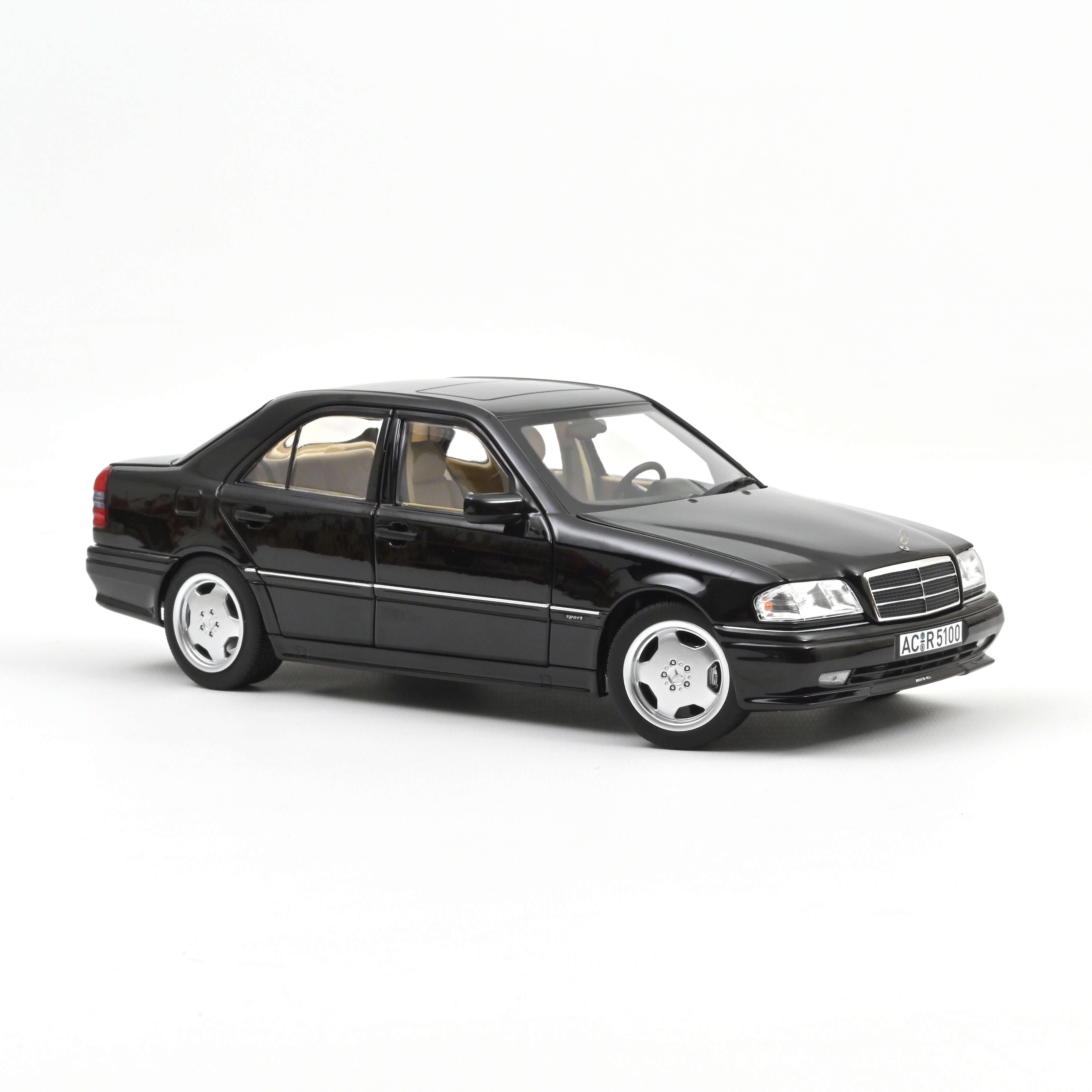 Norev 183381 MB C36 AMG Lim. schwarz-met. (1993)