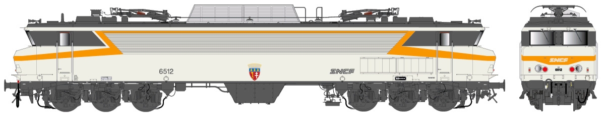 10327 SNCF E-Lok Serie CC 6512 Ep.4/5