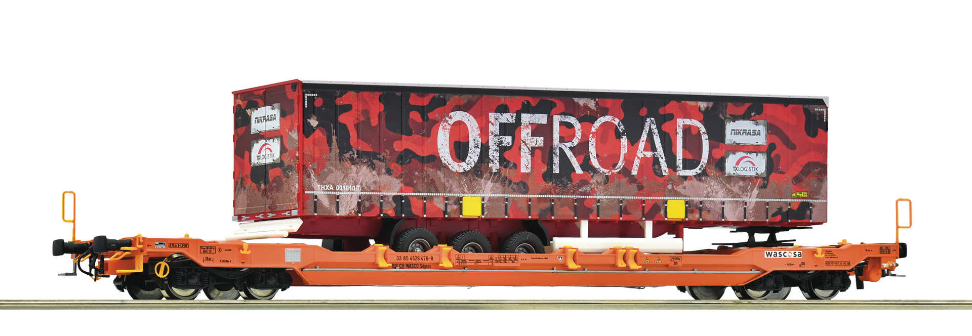 Roco 6600179 Wascosa Taschenwagen T5 "Offroad" Ep.6