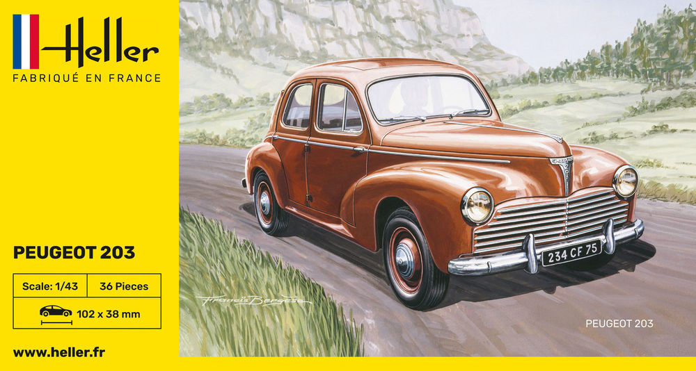 80160 Peugeot 203 - 1:43