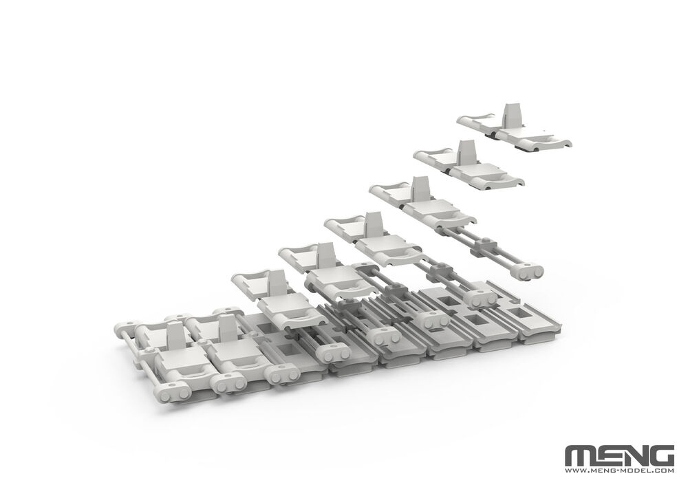 MENG TS-058 German Main Battle Tank Leopard 2A4