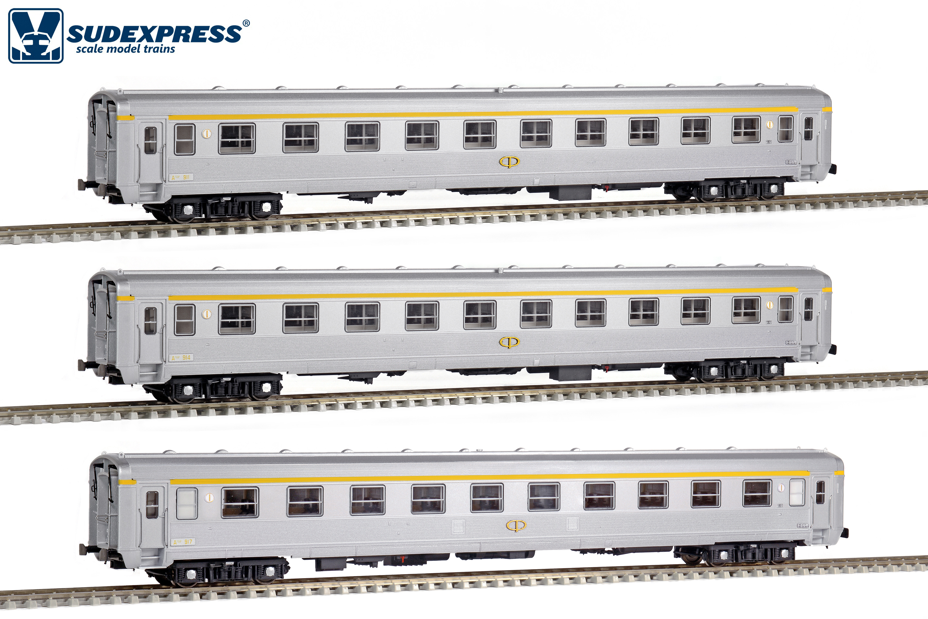Sudexpress S0119 CP Personenwagen-Set 3-tlg Ep.4