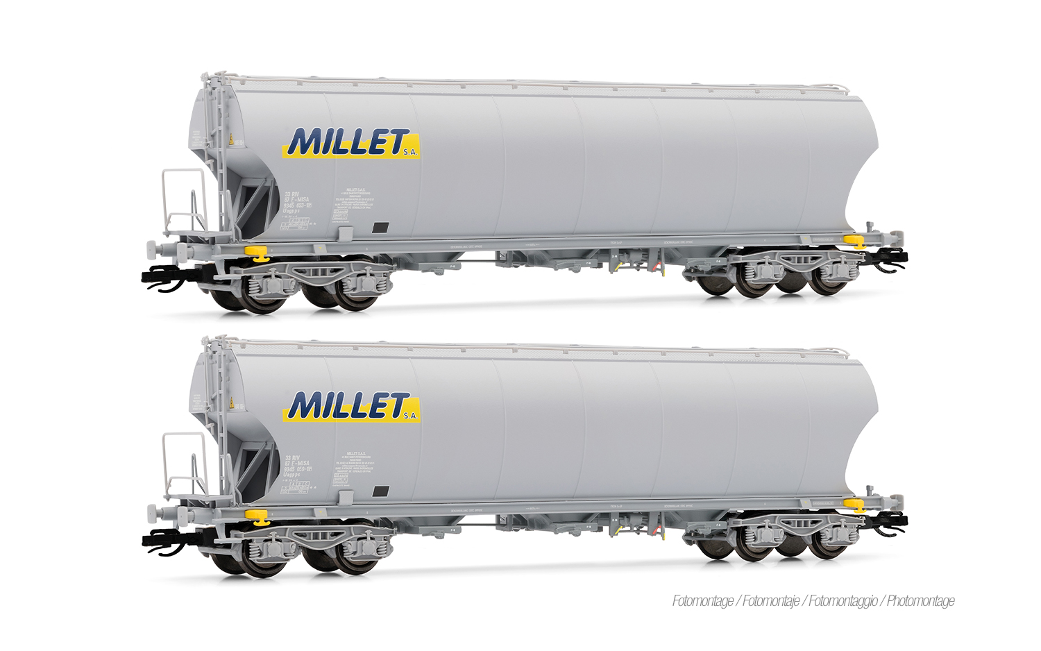 HN9763 Millet Silowagen-Set 2-tlg. Ep.6