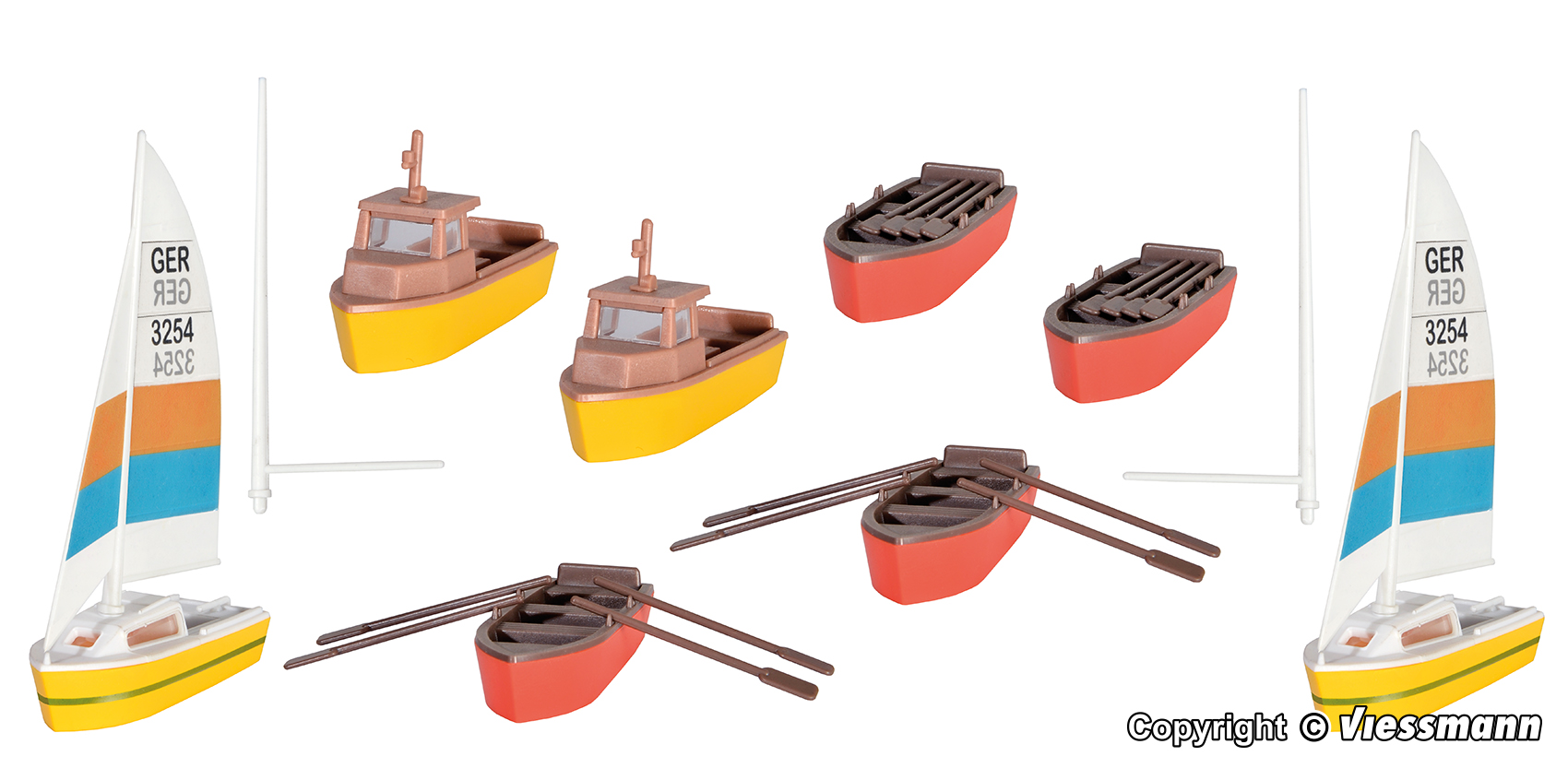 39159 Set Boote
