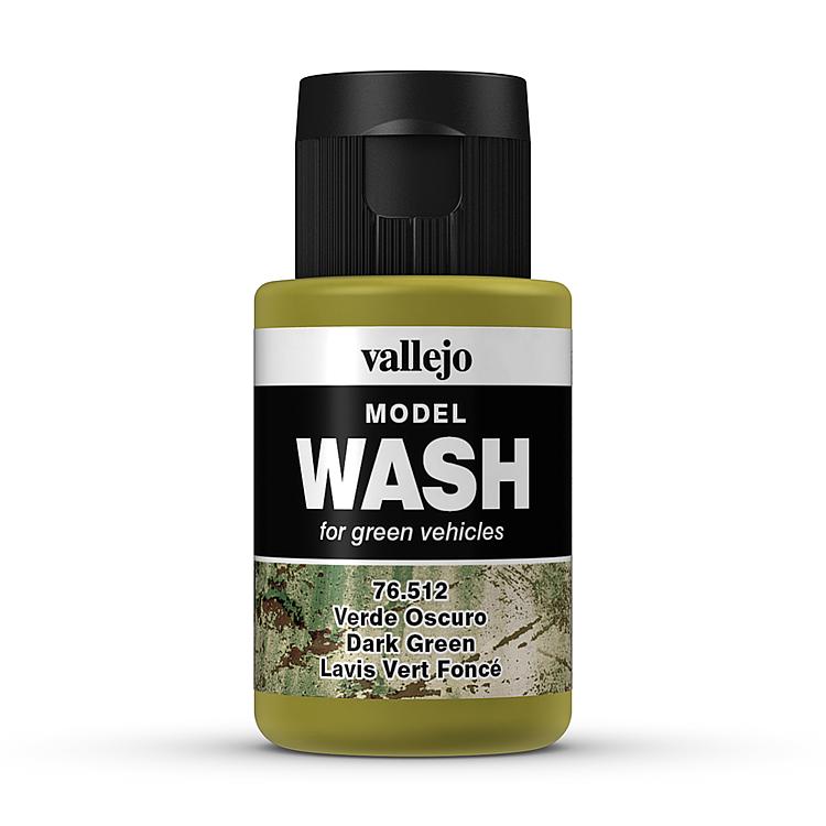 76512 Dunkelgrün, 35 ml - Model Wash