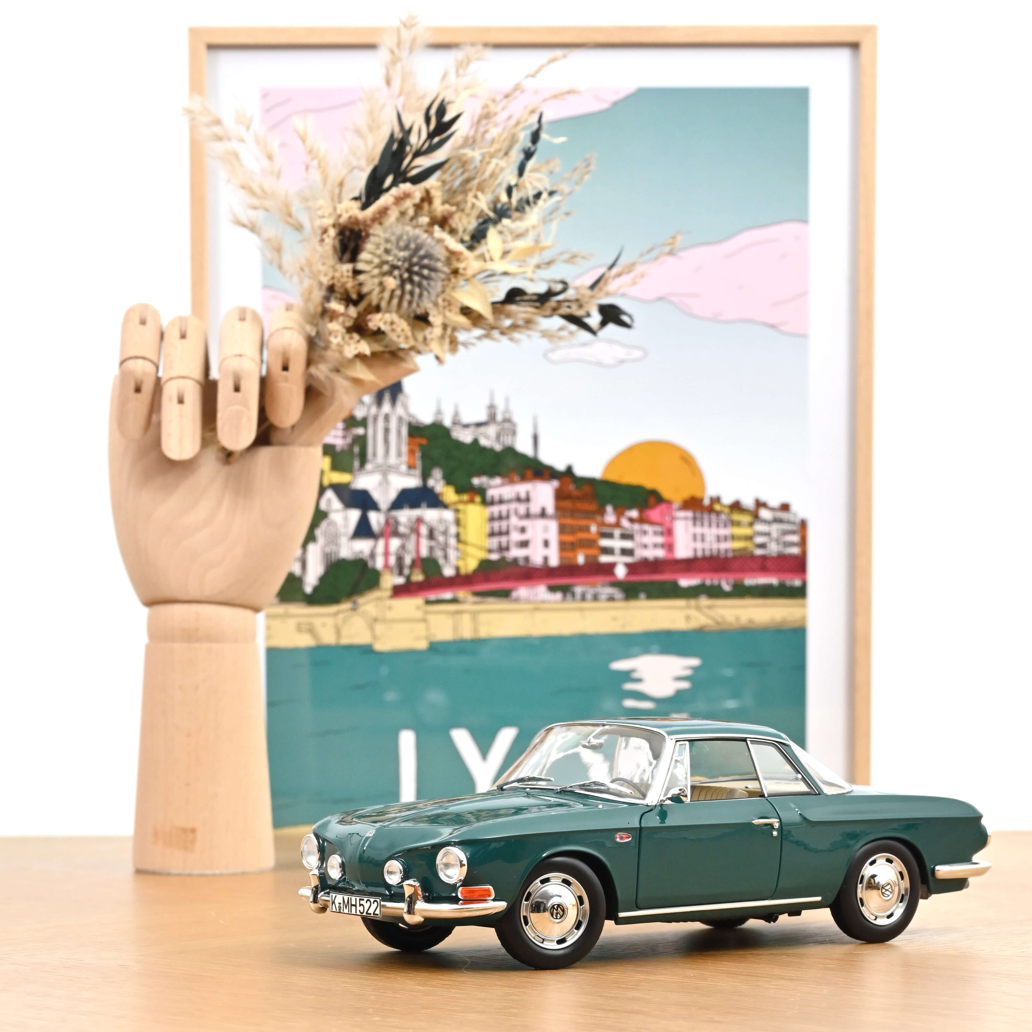 188648 VW Karmann Ghia 1500 grün (1963)
