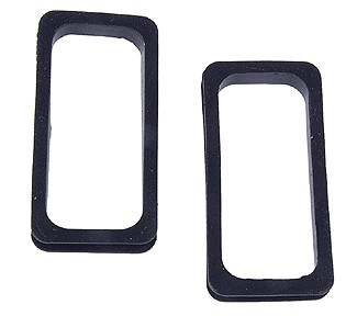 977 Diaphragms blk rubber  2/