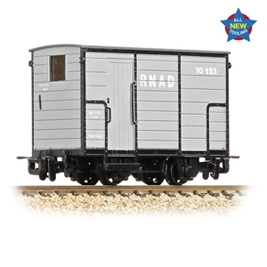 393-100 RNAD Enclosed-End Brake Van RNAD Grey