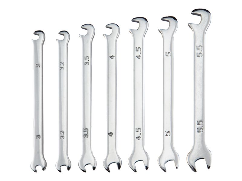 12490 Mini Doppel Steckschlüssel Maulschlüsse