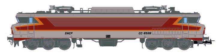 HJ2452S SNCF Le Capitole E-Lok CC 6526 Ep.4