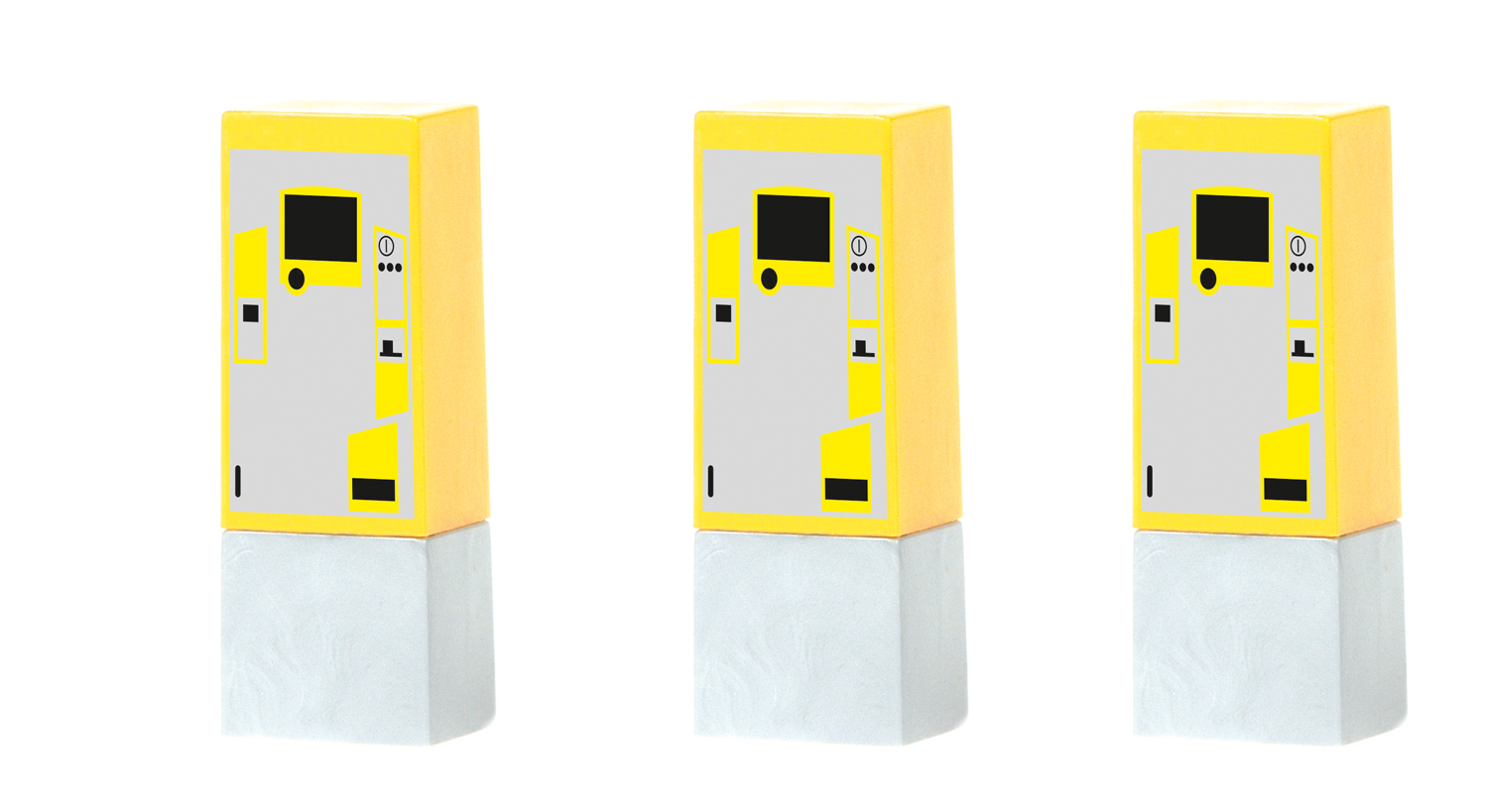 70287 Parkscheinautomat 3 Stück