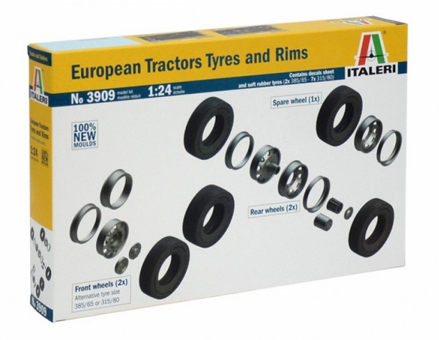 3909 Reifen-/Felgen-Set Euro (7+7)