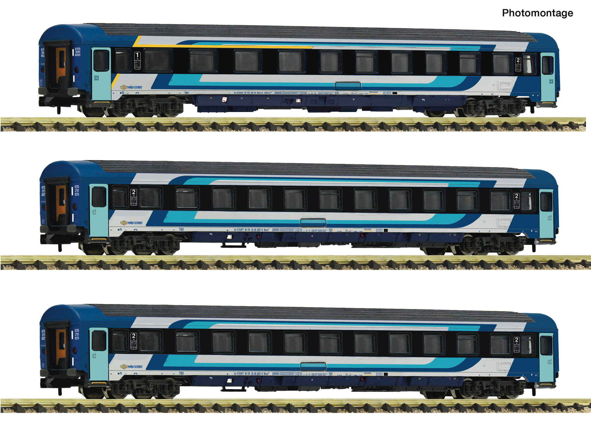 6260104 MAV-Start Schnellzugwagen-Set 3tlg. Ep.6