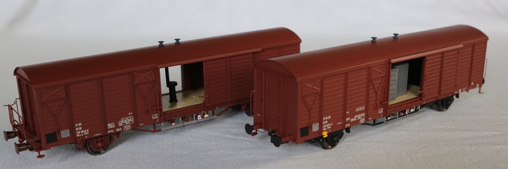 Exact-train 20495 DR ged. Güterwagen Hbs Set 2-tlg Ep.4