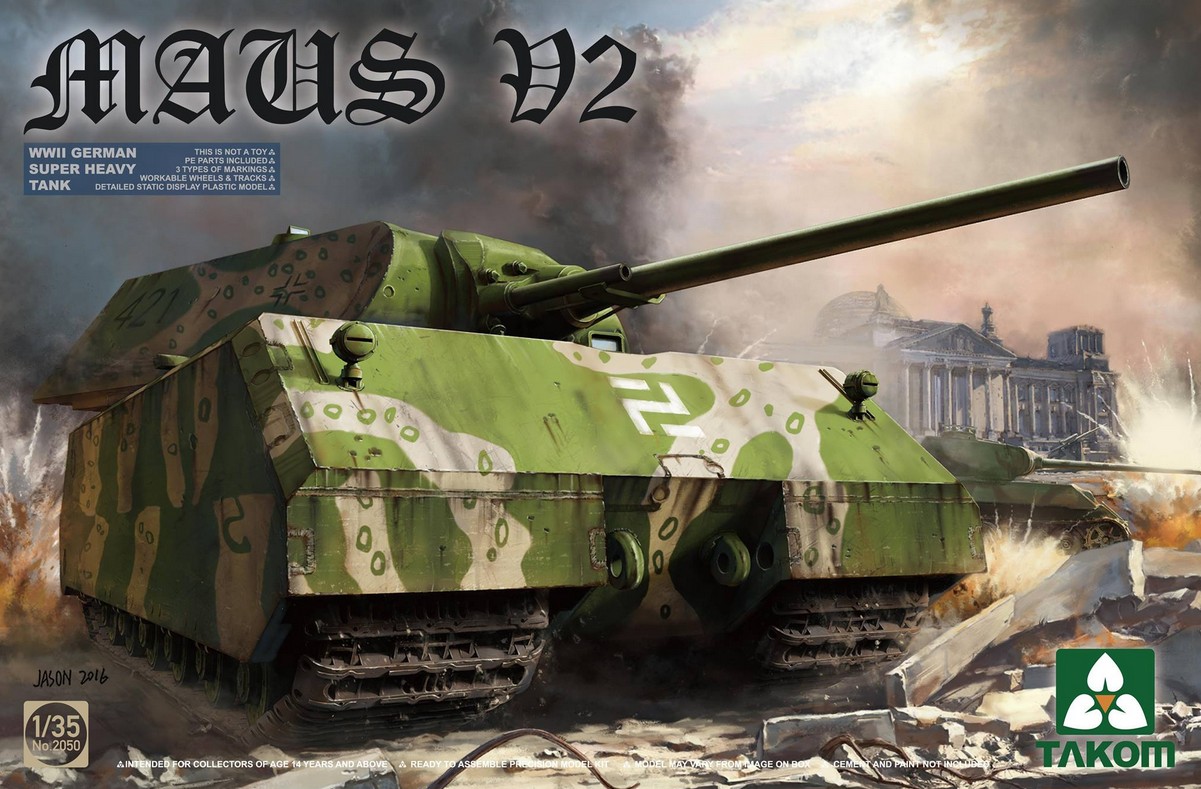 2050 German Super Heavy Tank Maus V2
