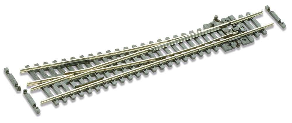 Peco SL-E395F Weiche links  mittl. Radius