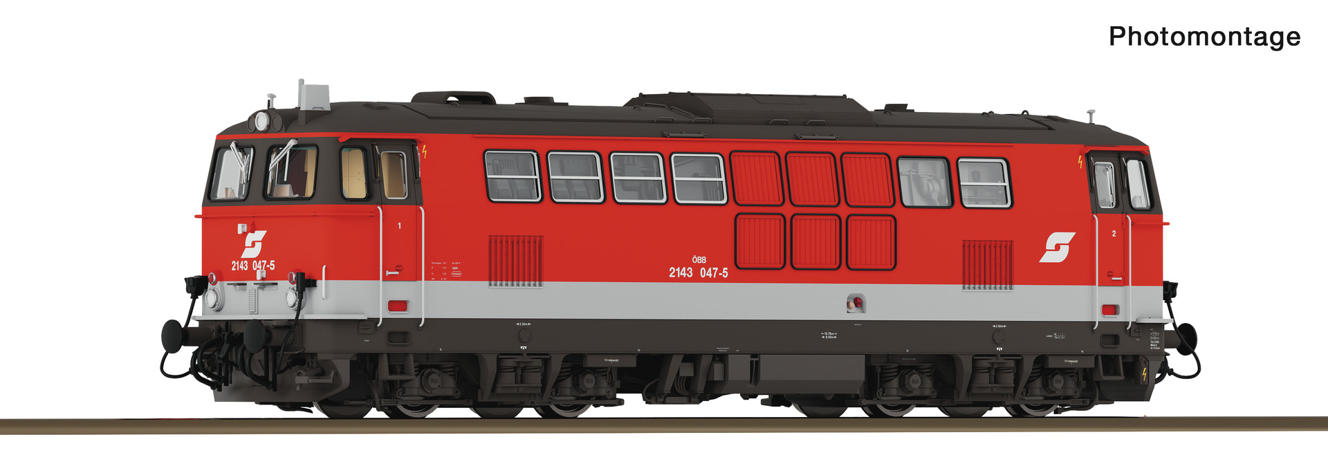 Roco 7300092 ÖBB Diesellok 2143 047-5 Ep.5