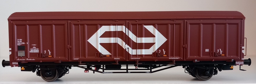 Exact-train 20821 NS gedeckter Güterwagen Hbis Ep.4a