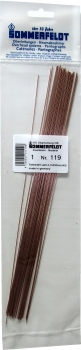 Sommerfeldt 119 Einfach-Fahrdraht 0,7 x 250 mm 40 St.