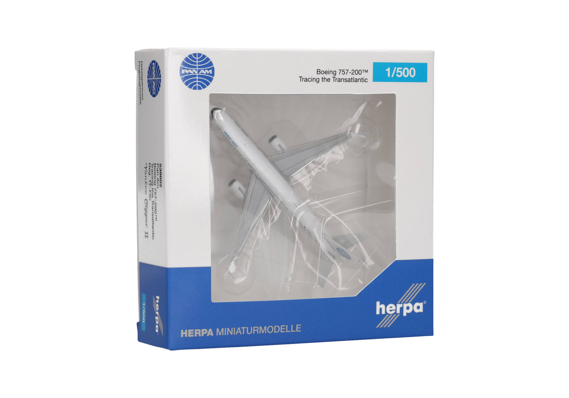 Herpa 538602 Boeing 757-200 PanAm/Tracing the Trans