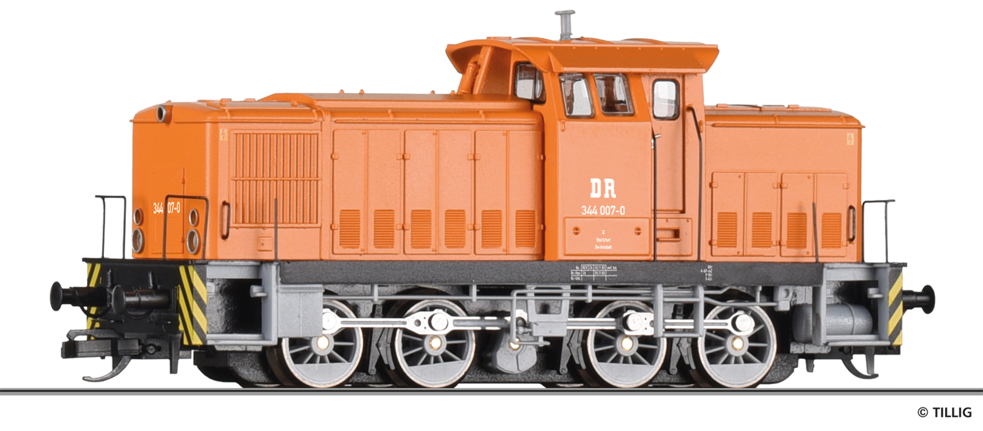 96335 Diesellok BR 344 der DR