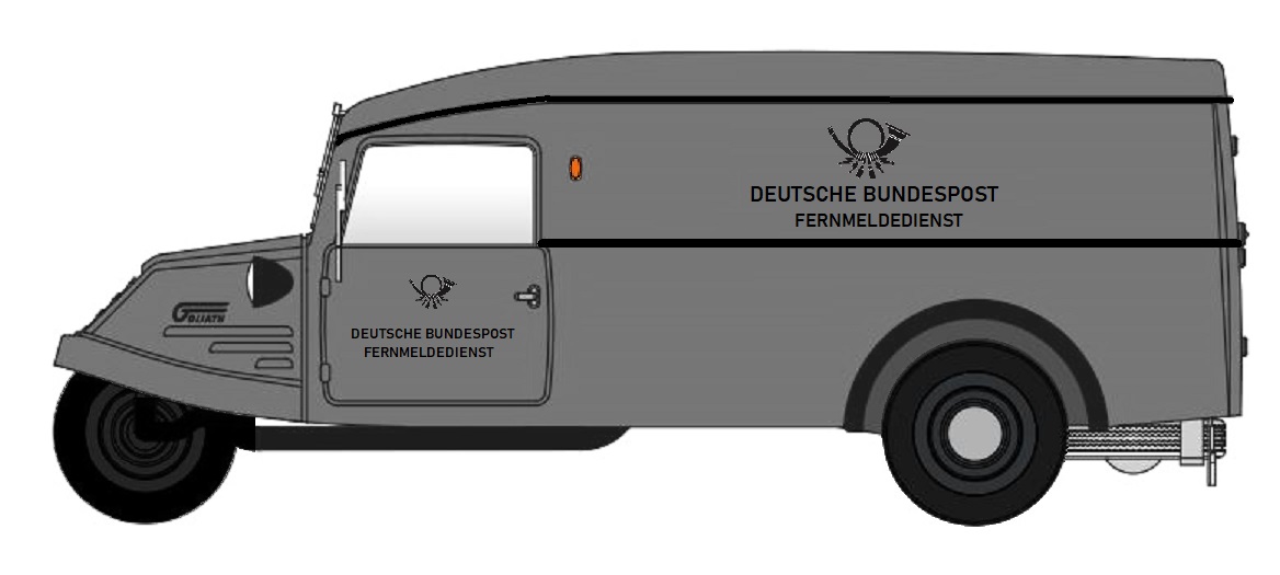 NA88205 Goliath GD750 Kombinationswg. Fernemelde