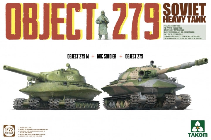 5005 Soviet Heavy Tank Object 279 (Set of 2)