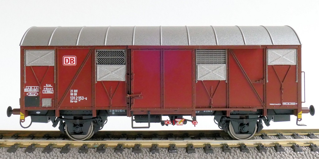 Exact-train 20979 DB gedeckter Güterwagen Gs-uv 212 Ep.5