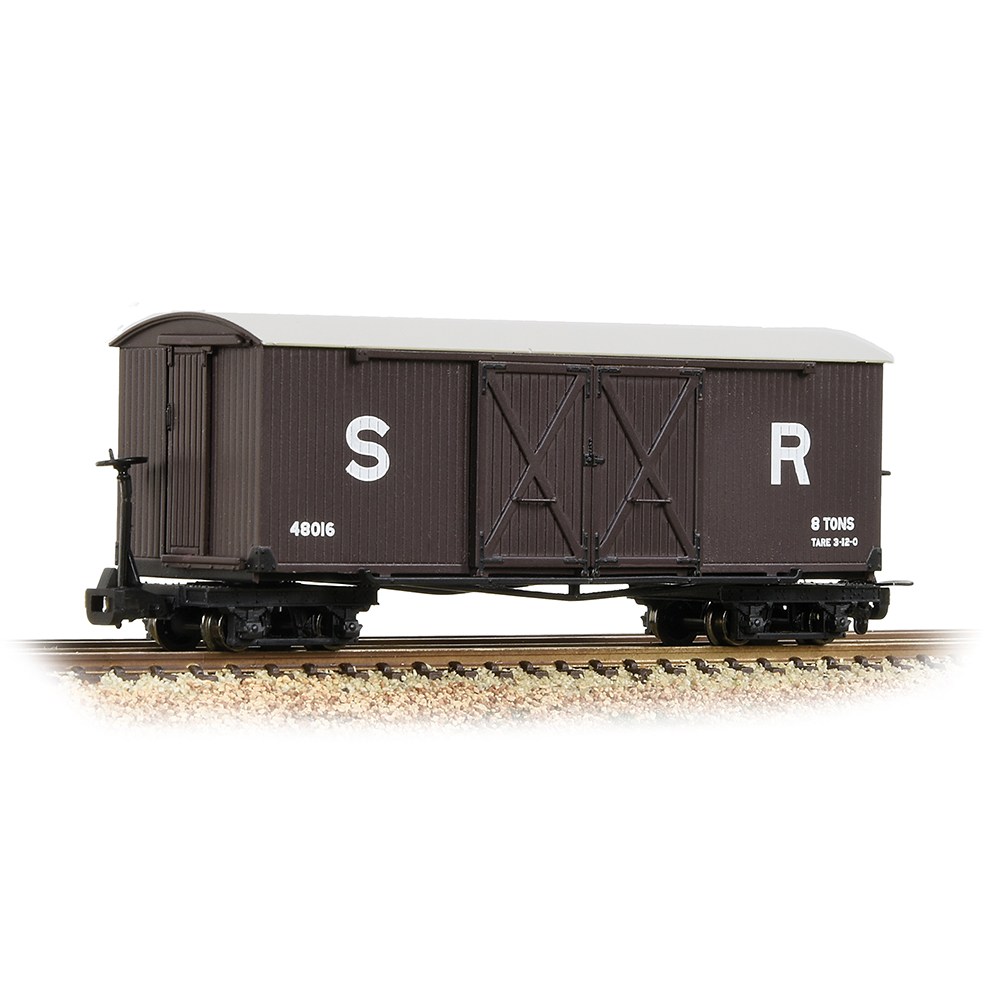 393-028 SR Brown gedeckter Güterwagen Ep.3