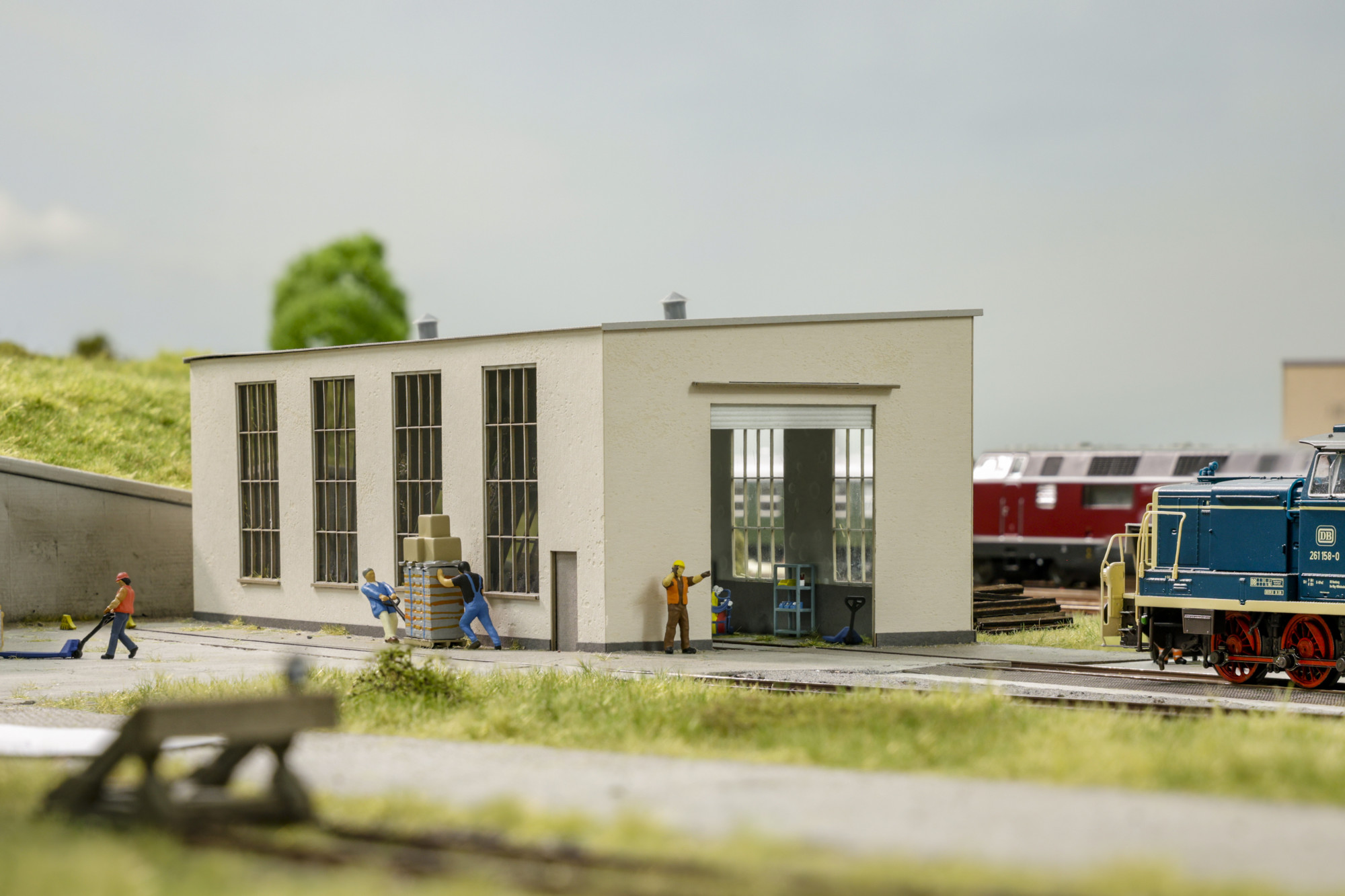 66203 Lokschuppen Herdorf