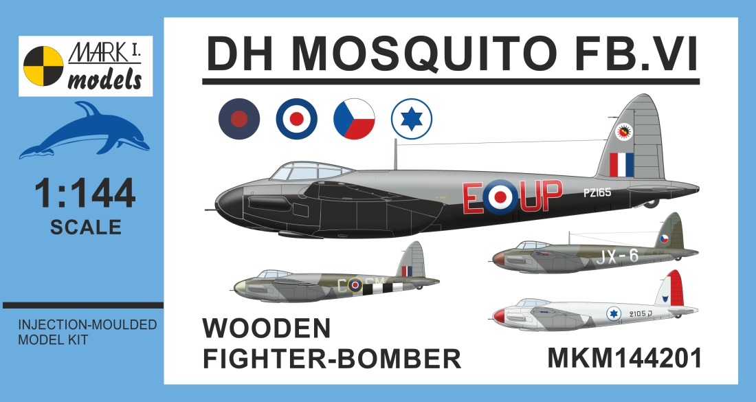 MKM144201 Mosquito FB.VI Wooden Fighter-Bomber