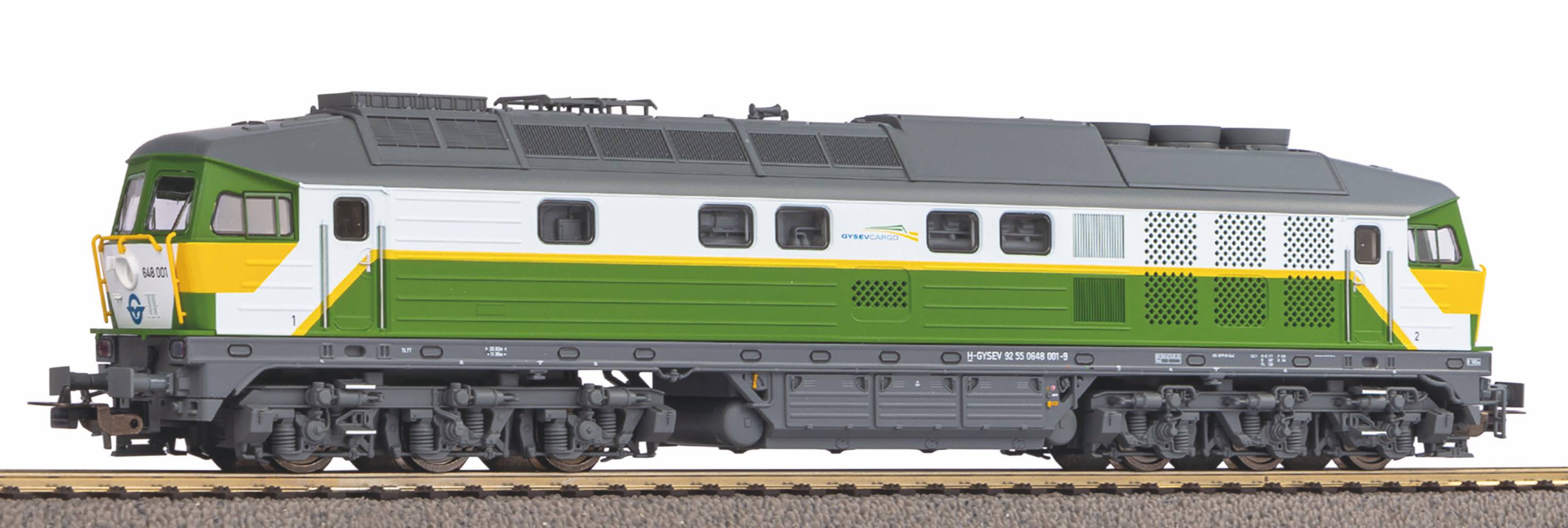52915 GYSEV Diesellok Rh 648 Ep.6 AC