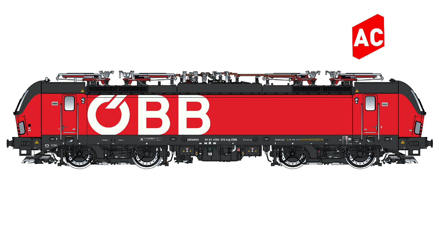 17911 ÖBB E-Lok Rh 1293 Vectron Ep.6 AC