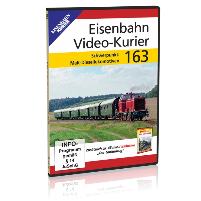 8563 DVD - Eisenbahn Video-Kurier 163