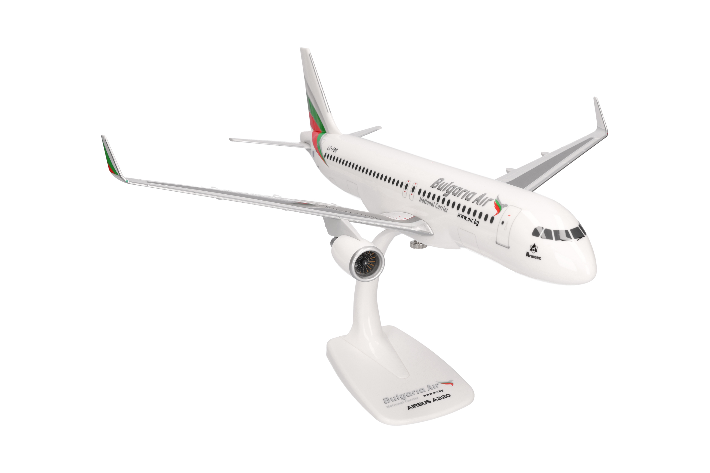 Herpa 610759-001 Airbus A320 Bulgaria Air