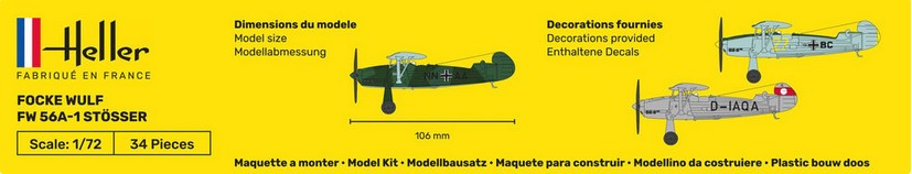 Heller 80238 Focke Wulf Stösser