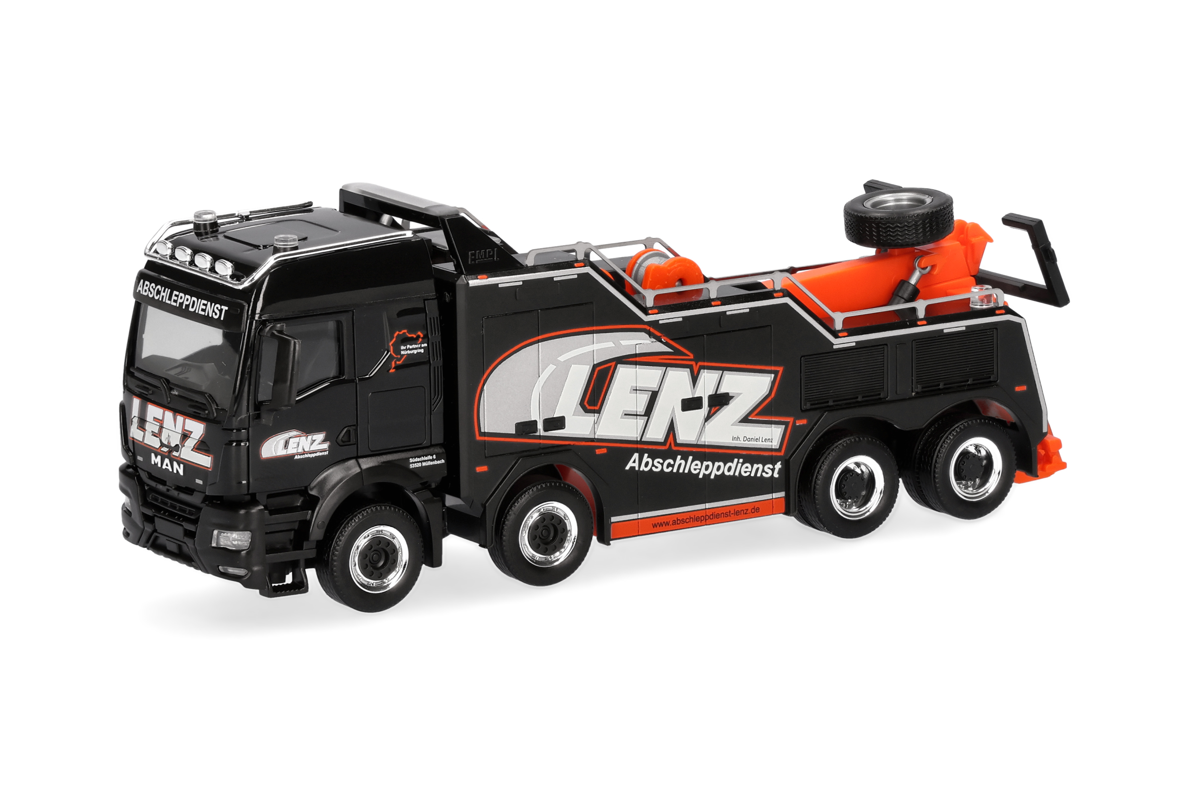 320634 MAN TGS TM Empl Bison Bergefahrzeug Lenz