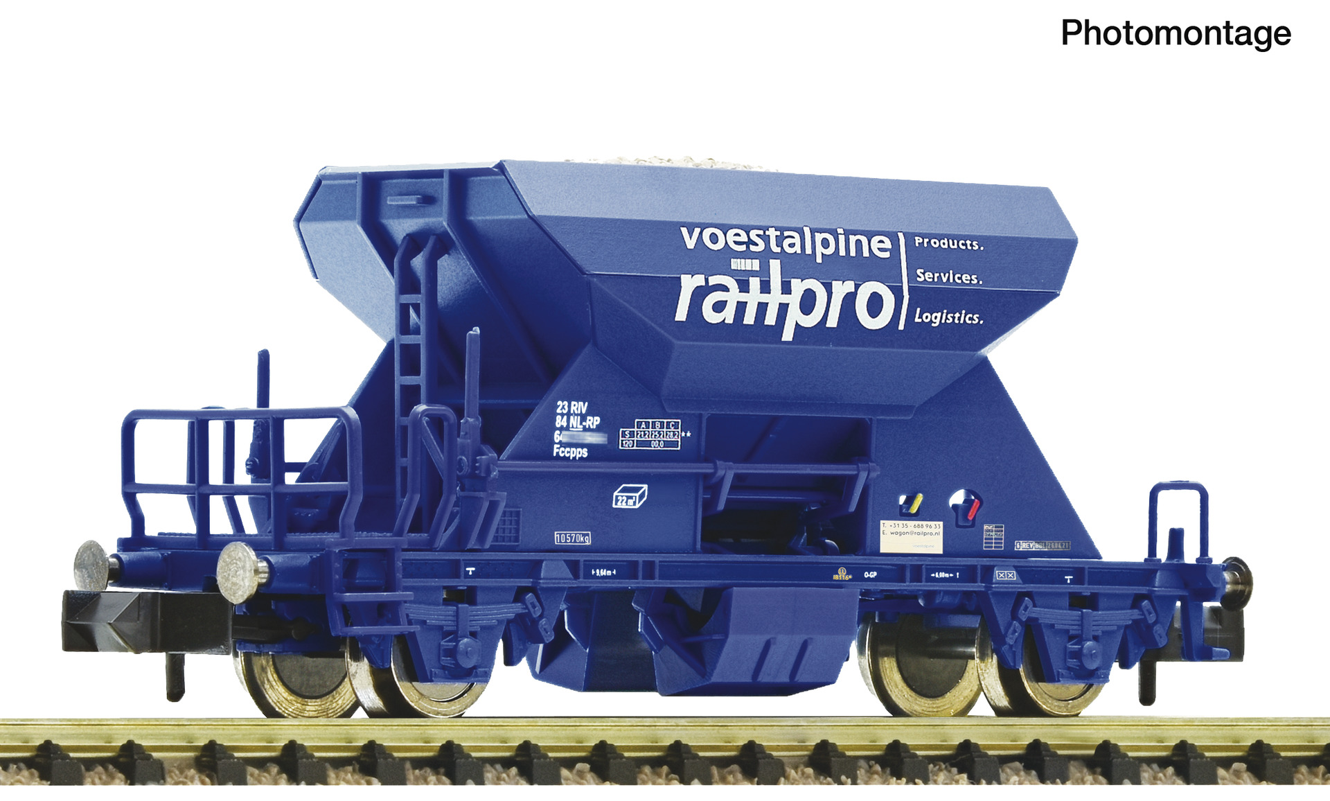 6660197 RAILPRO Schotterwagen Fccpps Ep.6