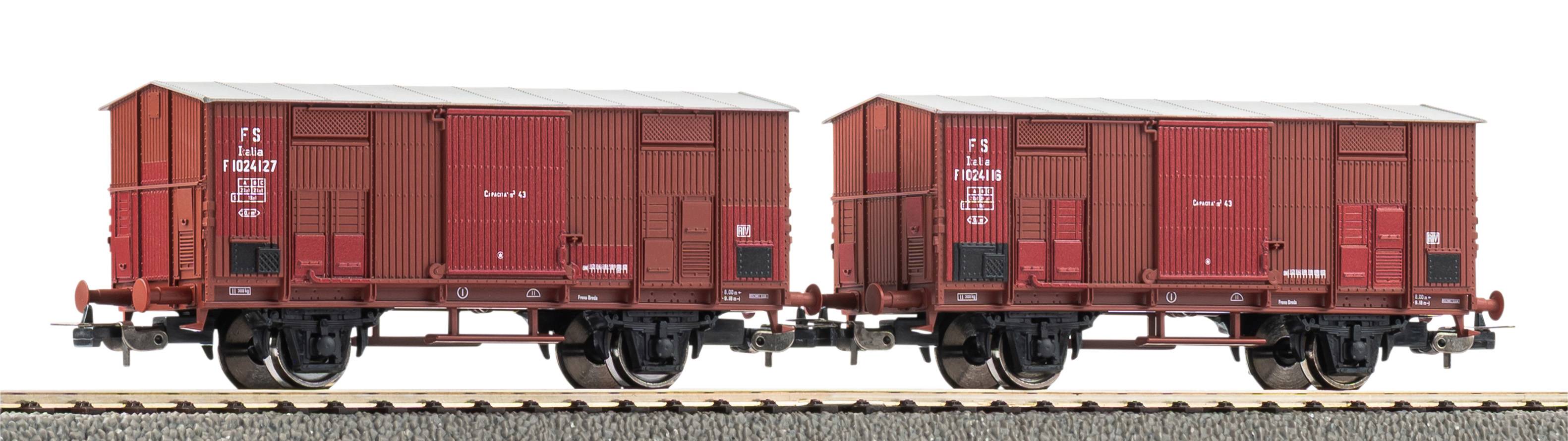 Piko 28328 FS Spitzdachwagen Typ F Set 2-tlg. Ep.3
